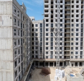Ход строительства дома Литер 1, квартал 1.3 в ЖК Первое место -