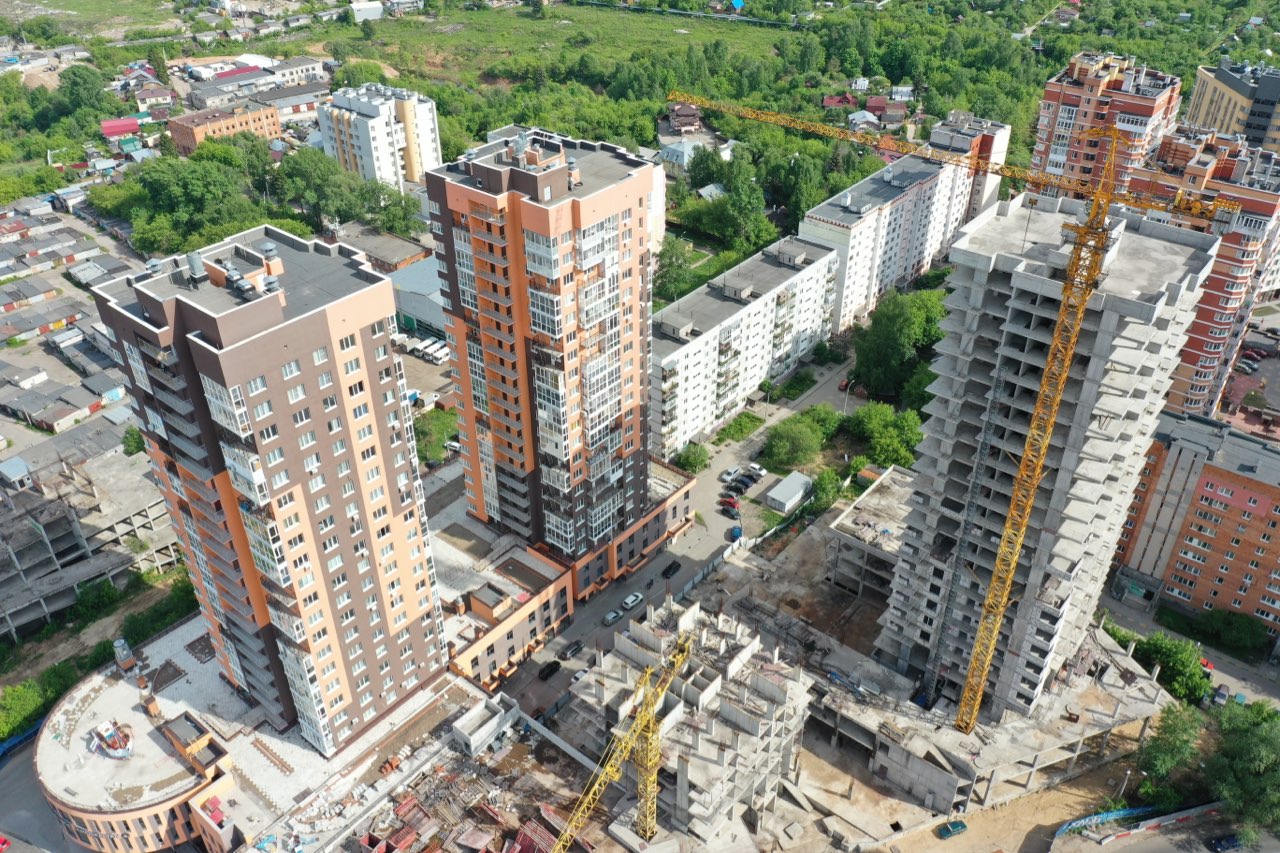 Готовность дома №6-8 в нижегородском ЖК «Квартал Европейский» оценивается в 90% - фото 1