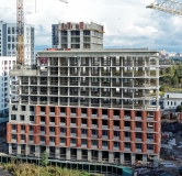 Ход строительства дома 10, корпус 3 в ЖК Остров-сад -