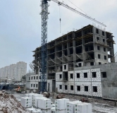 Ход строительства дома 1 в ЖД По ул. Ахметшина -