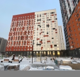 Ход строительства дома 17.8 в ЖК Спутник-1 -