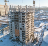 Ход строительства дома 3.2.2 в ЖК Остров на Норильской -