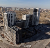 Ход строительства дома 107, корпус 1 (ГП-74) в ЖК Беринг -