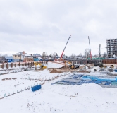 Ход строительства дома 2 в ЖК Оригана -