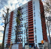 Ход строительства дома № 2 в ЖК Тетра -