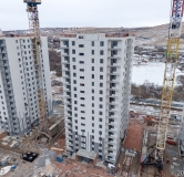 Ход строительства дома 5.2 (2 этап) в ЖК Классика -