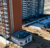Ход строительства дома № 1, квартал 4 в Макрорайон Амград -