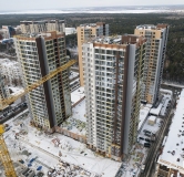 Ход строительства дома 2 в ЖК Лесопарковый -