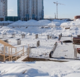 Ход строительства дома 21, корпус 27 в ЖК Северная долина -