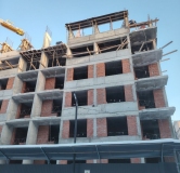 Ход строительства дома 4 в ЖК Алтын Яр -