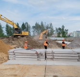 Ход строительства дома 22А, корпус 1 в ЖД Гений -