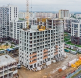 Ход строительства дома 6.2.5 в ЖК Мы. Клубный пригород -