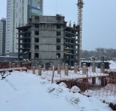 Ход строительства дома 1 в ЖК Pegas -