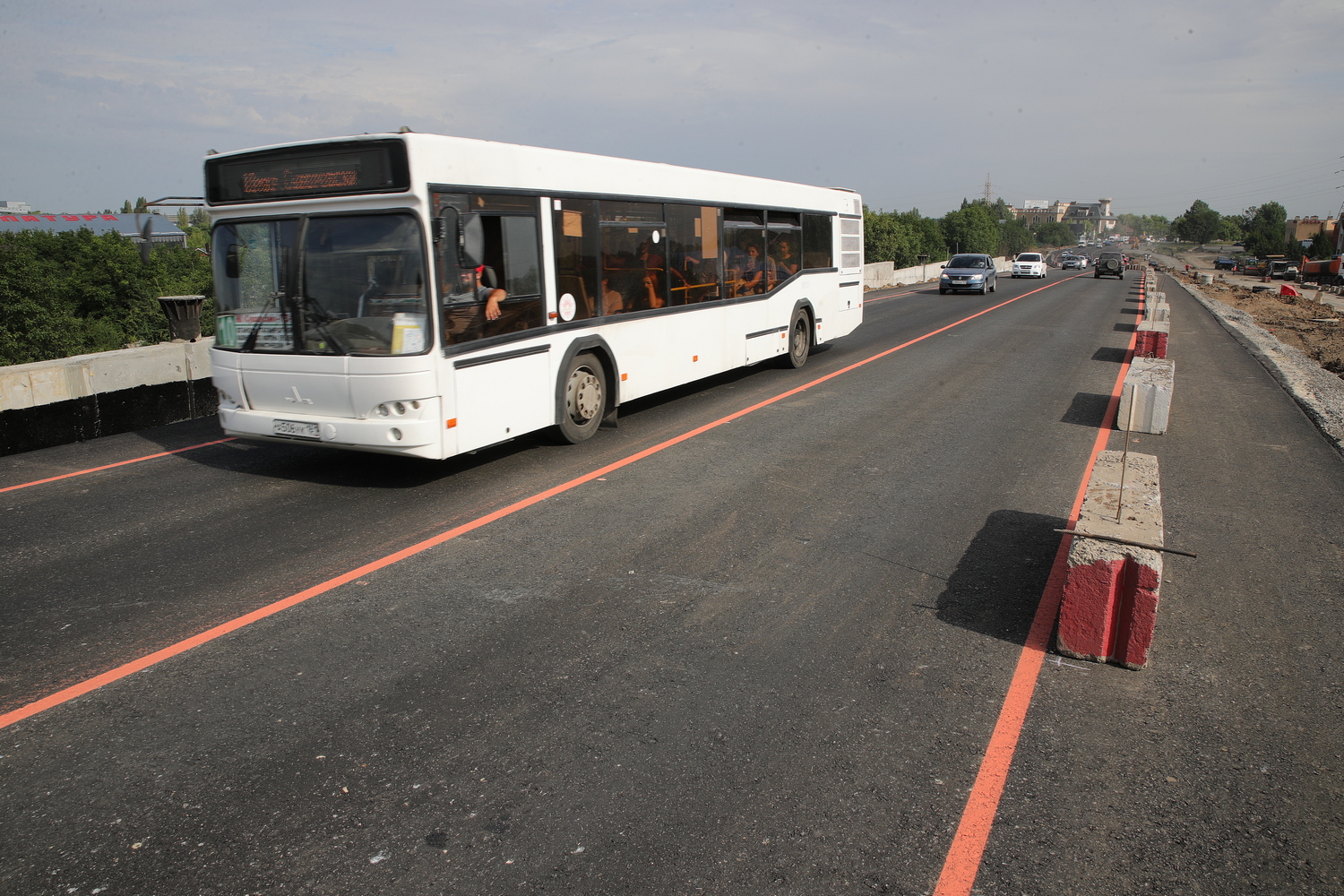 Завершить реконструкцию путепровода на ул. Малиновского в Ростове могут раньше срока