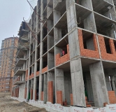 Ход строительства дома 1 в ЖК Северный -