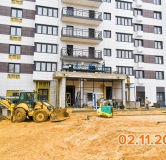 Ход строительства дома № 2 в ЖК По ул. 45 Стрелковой Дивизии -