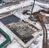 Ход строительства дома 10, корпус 3 в ЖК Остров-сад -