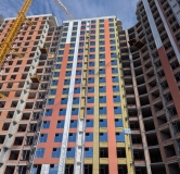 Ход строительства дома № 21 в ЖК Парус -