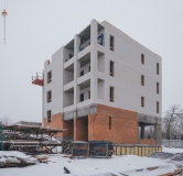 Ход строительства дома № 47, 1 этап в ЖК Ривьера -