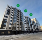 Ход строительства дома 12, секция 12.1, 12.2, 12.3 в ЖК Авиатоr -