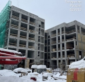 Ход строительства дома 1 в ЖК Академик -