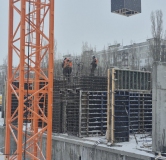 Ход строительства дома № 6.1 в ЖК Подкова на Волге -
