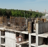 Ход строительства дома 55а, 1.2 этап в ЖК Грин Парк. Новые кварталы -