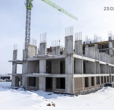 Ход строительства дома Литер А 1.2 в ЖК Нова -