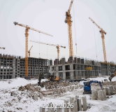 Ход строительства дома 1827 (ГП-75) в ЖК Беринг -