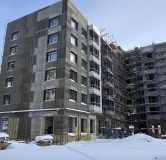 Ход строительства дома № 2, блок Г в ЖД в 12-микрорайоне (Арзамас) -