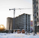 Ход строительства дома 12 в ЖК Прео-8 -