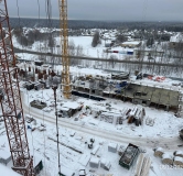 Ход строительства дома 25.3 в ЖК Новый Звездный -