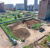 Ход строительства дома 4 в ЖК Аллея Парк -
