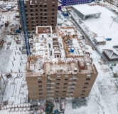 Ход строительства дома № 1, 2 этап (корпуса 4, 5, 6) в ЖК Калина Долина -