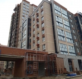 Ход строительства дома Литер 1 в ЖК Репина-Парк -