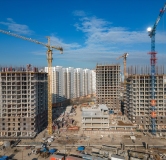 Ход строительства дома № 1 в ЖК АйвазоSKY -