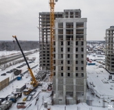 Ход строительства дома № 1 (1713) в ЖК Сибирский -