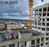Ход строительства дома 1 в ЖК Wellart City -