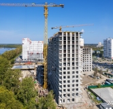 Ход строительства дома 13 (ГП-4) в Микрорайон Чемпионский -
