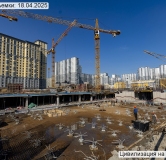 Ход строительства дома 9, корпус 2 в ЖК Цивилизация на Неве -