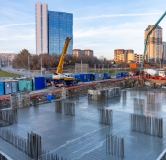 Ход строительства дома 1 в ЖК Паскаль -