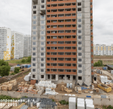 Ход строительства дома 6/4 в ЖК Ближе -