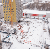 Ход строительства дома 2 в ЖК Форма -