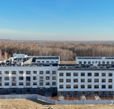 Ход строительства дома № 11 (ГП-5), этап 11 в ЖК Скандиа. Квартал у озера -