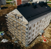 Ход строительства дома № 38 в Микрорайон Новая - Ройка -