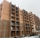 Ход строительства дома 32 в ЖК По ул. Шашина -