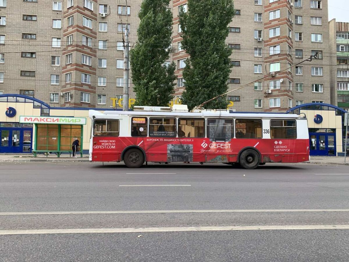 Троллейбусы № 8 приостановили работу в Нижнем Новгороде из-за обрыва кабеля