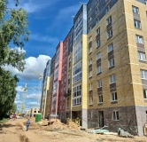 Ход строительства дома 17 в ЖК Радужный-2 -