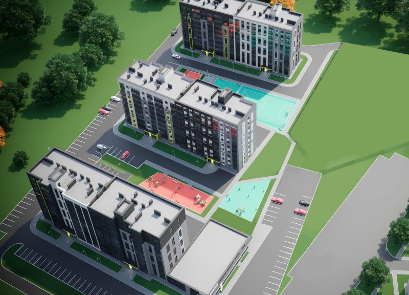 Дом 1, 2 очередь в ЖК Тура-Нова 2.0. - фото 1