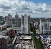 Ход строительства дома 2 в ЖК Оскар -